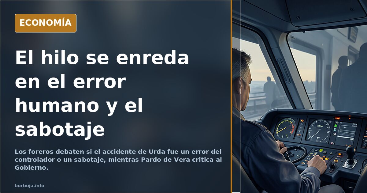 Opinion de un maquinista, que no te la cuelen