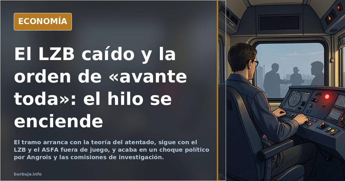 Opinion de un maquinista, que no te la cuelen