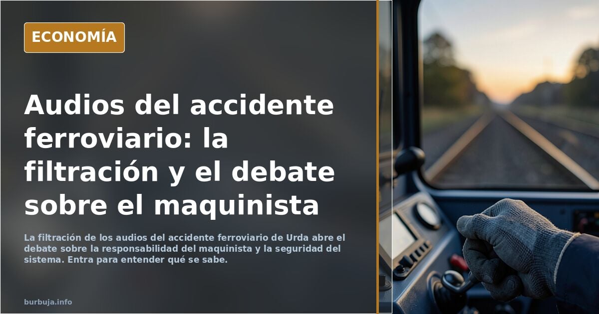 La filtración de los audios del accidente y la ética del PSOE