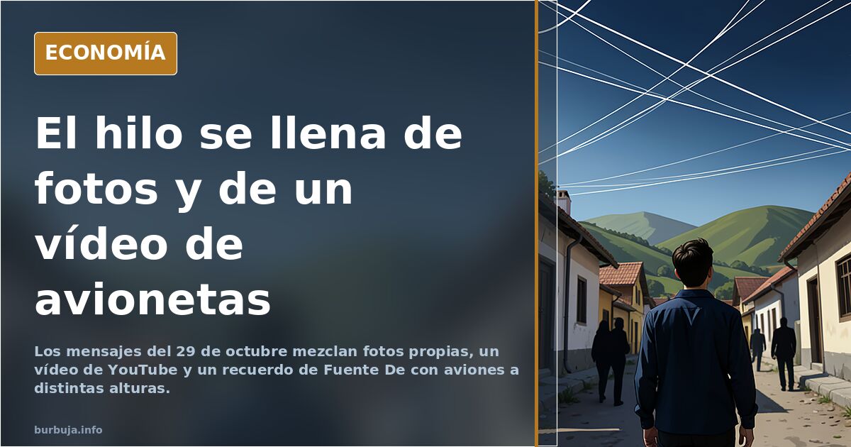 Están  fumigando los cielos de Cantabria de manera salvaje. Foto dentro