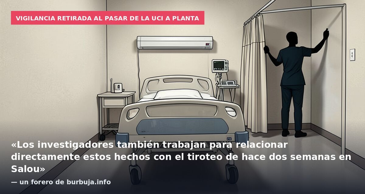 Ejecutan a tiros a un hombre ingresado en un hospital de Tarragona