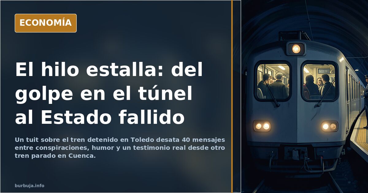 El hilo estalla: del golpe en el túnel al Estado fallido