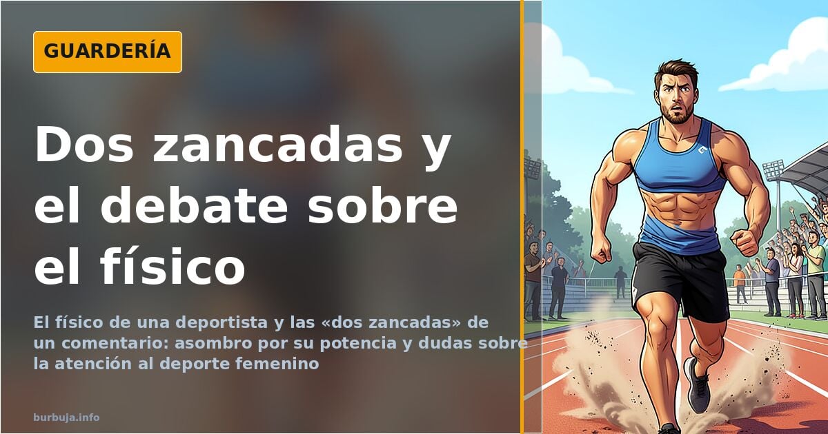 El físico de una deportista abre el debate del deporte femenino