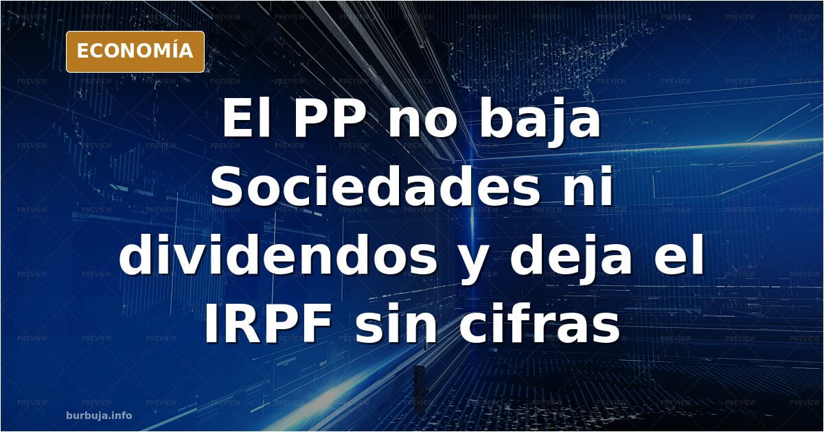 Decepción total con el PP y sus medidas económicas para autónomos y PYMES