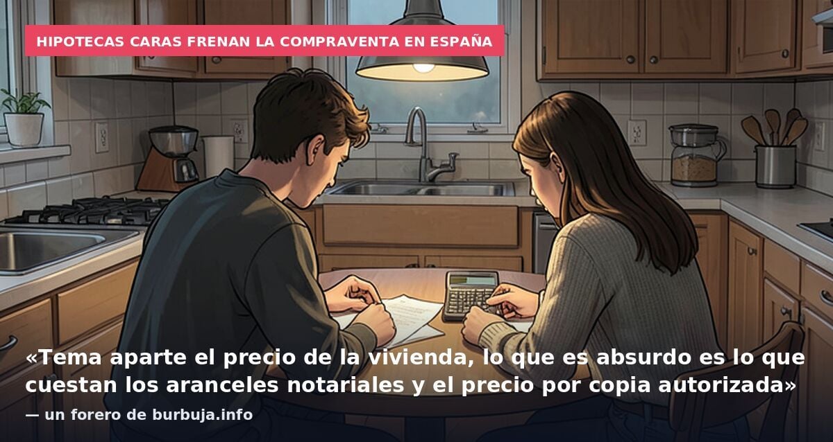 NOTARIOS, BR00TAL>>> La compraventa se hunde un 9,8% y encadena 8 meses consecutivos de caída