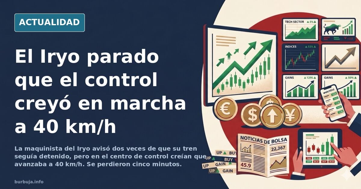 una mujer en el centro de control (posible culpable del accidente)