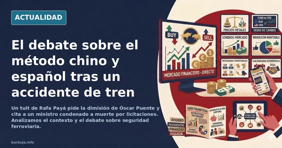 Ante un accidente de tren prefieres el método chino o español?