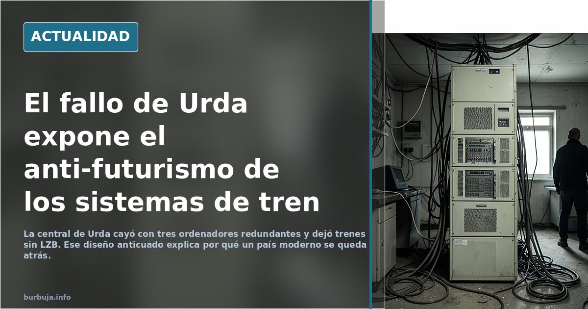 Lo que pasa por ser un país anti-futurista