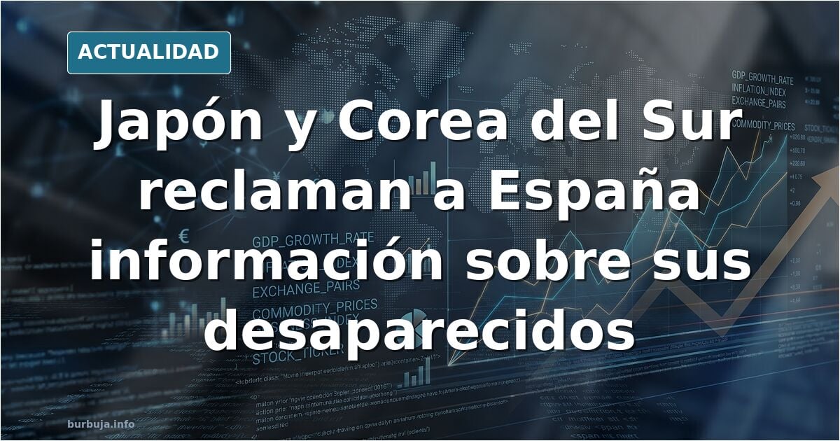 Las autoridades de Japón y Corea del Sur pide al Gobierno de España saber "Dónde están sus ciudadanos desaparecidos"
"Si ese accidente pasa en nuestr