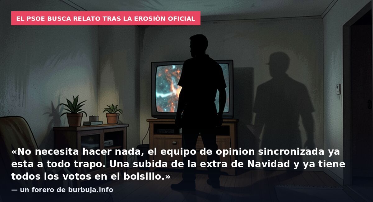 ¿Qué creéis que va a hacer el PSOE para recuperarse de esto y volver a ganar el relato?
