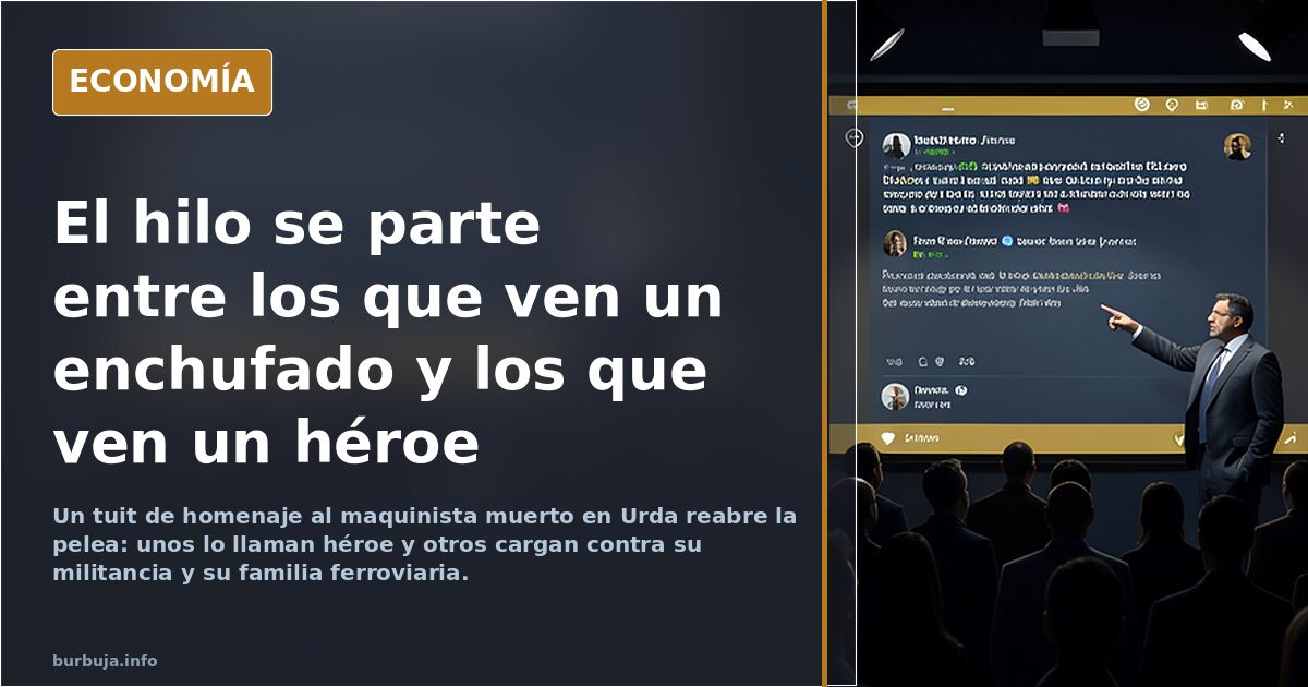 El hilo se parte entre los que ven un enchufado y los que ven un héroe
