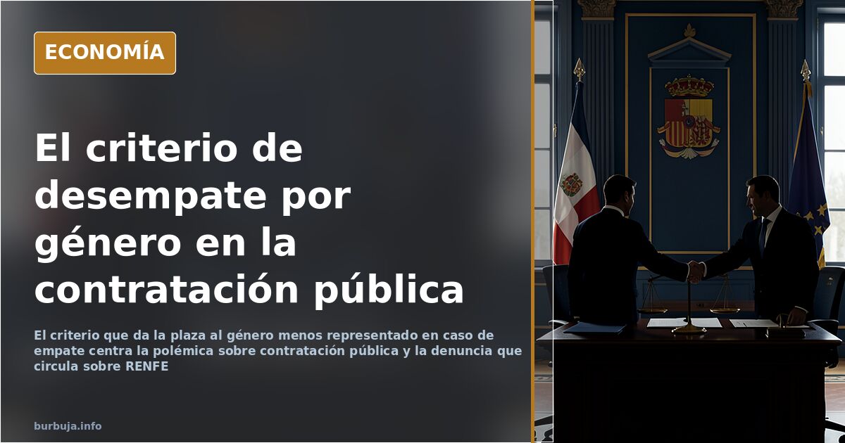RENFE y la discriminación positiva: el debate sobre contratar por cuota