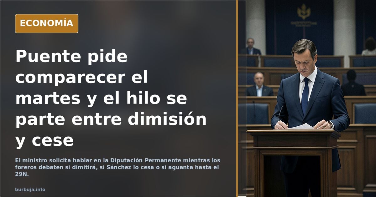¿Cuándo y cómo caerá Óscar Puente?