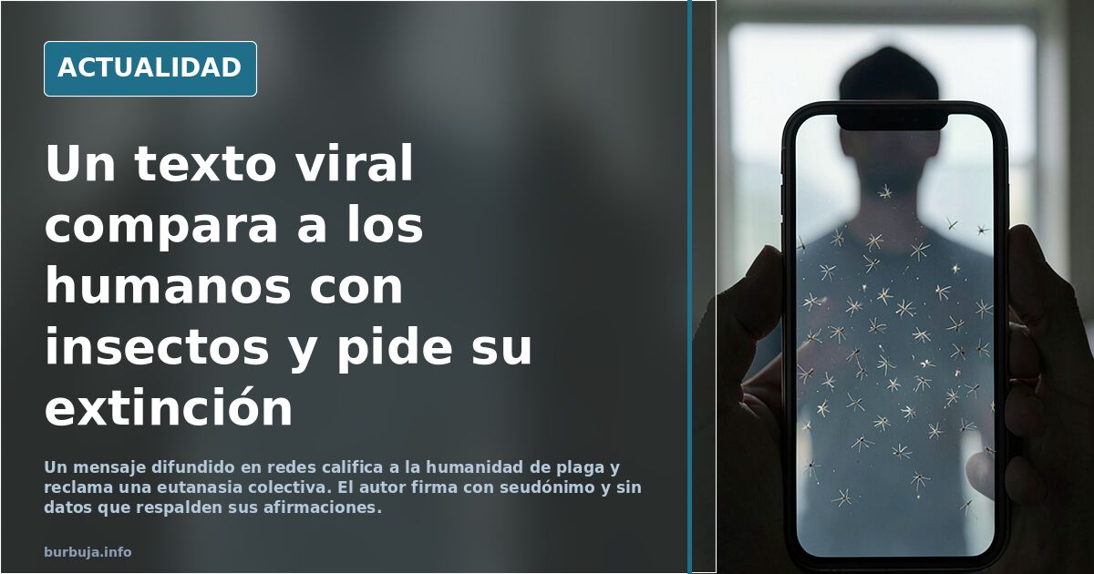 ¿De verdad somos inferiores a los insectos? Debate abierto