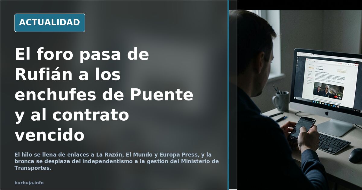 Rufián dice que "los únicos nombres y apellidos" de la tragedia ferroviaria en Urda "son los recortes en inversión del PP"