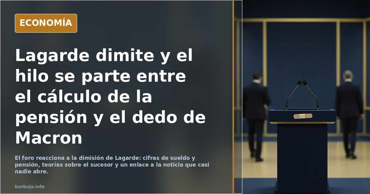 Dimite la presidenta del Banco Central Europeo,Christine Lagarde