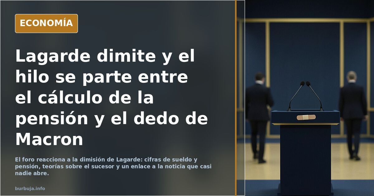 Dimite la presidenta del Banco Central Europeo,Christine Lagarde