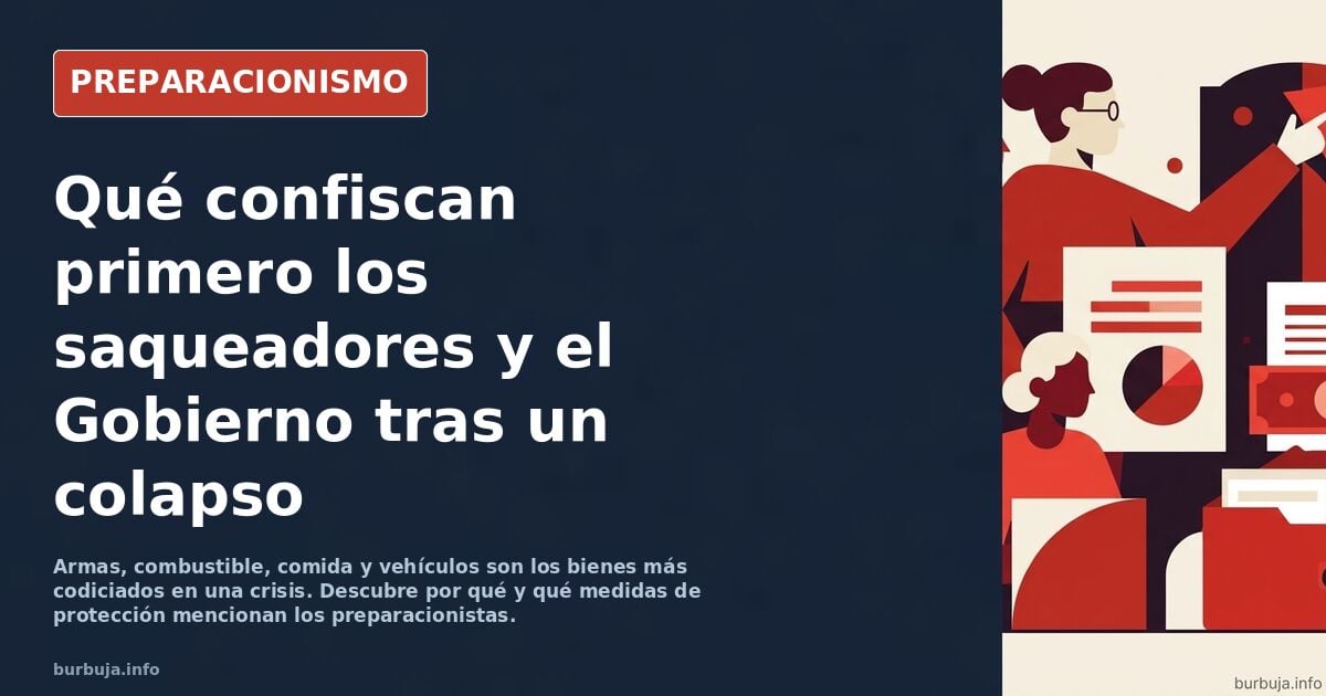 Las 4 cosas que los saqueadores (y el gobierno) tratarán de quitarte primero