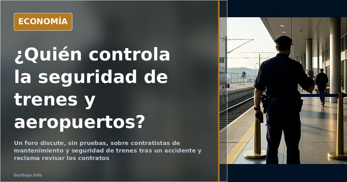 Villarroya señala a Thales y empresas israelíes en la seguridad ferroviaria