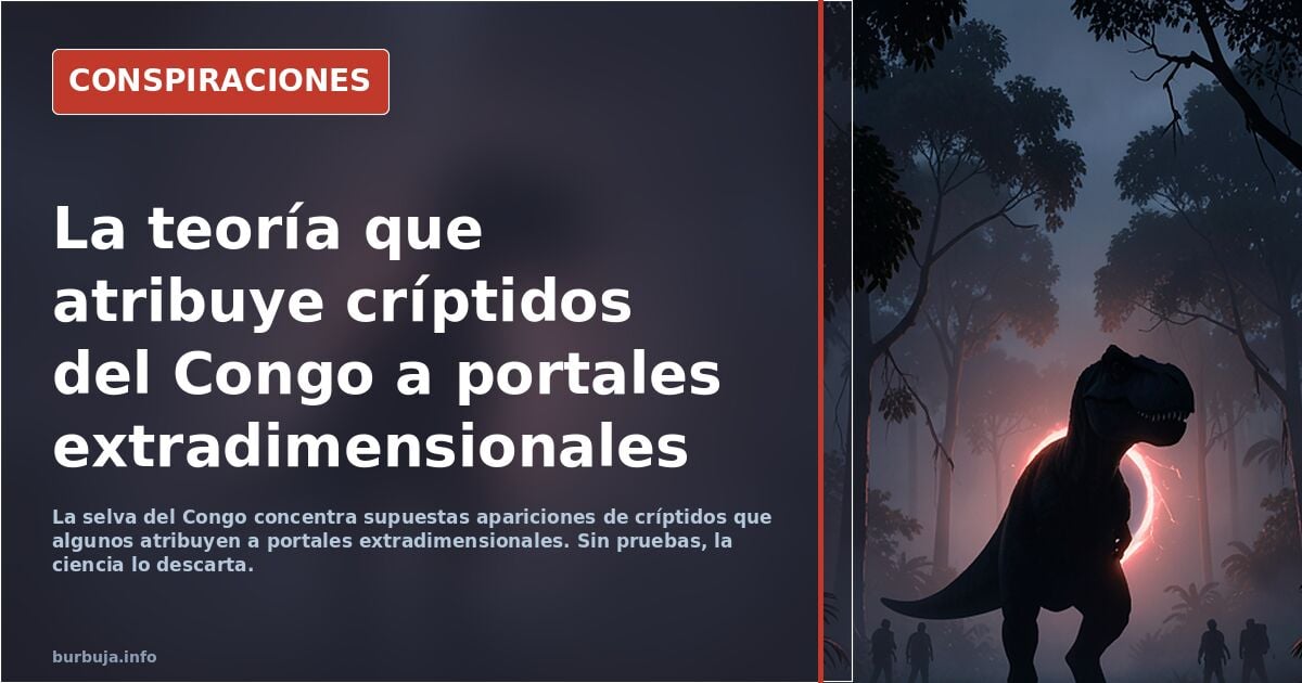 La teoría extradimensional que puede explicar todo: críptidos, ovnis, poltergeist y más...