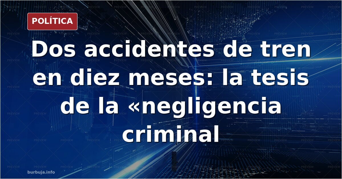 Negligencia criminal: visto para sentencia (Carlos Martínez Gorriarán en Vozpópuli)