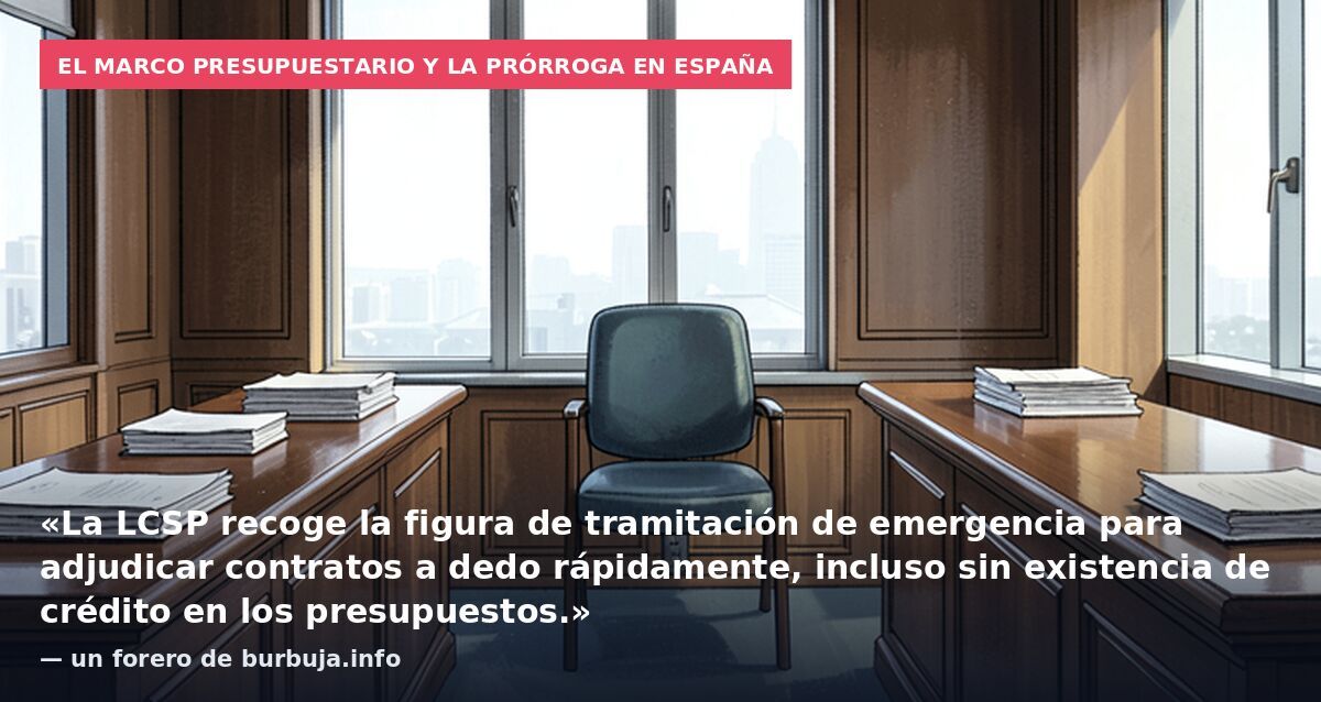 Algunos se pensaban que no aprobar presupuestos generales del Estado era una broma