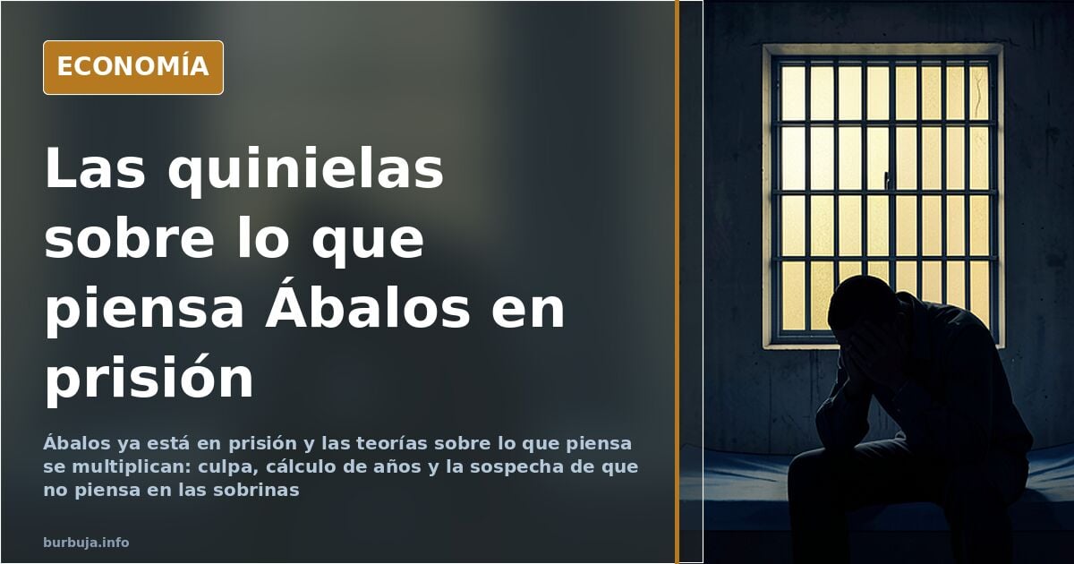 Qué piensa Ábalos desde la cárcel: las quinielas del foro