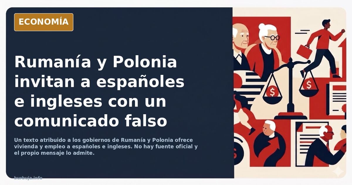 Rumanía y Polonia ofrecen un comunicado para ofrecer cobijo a españoles e ingleses respectivamente.