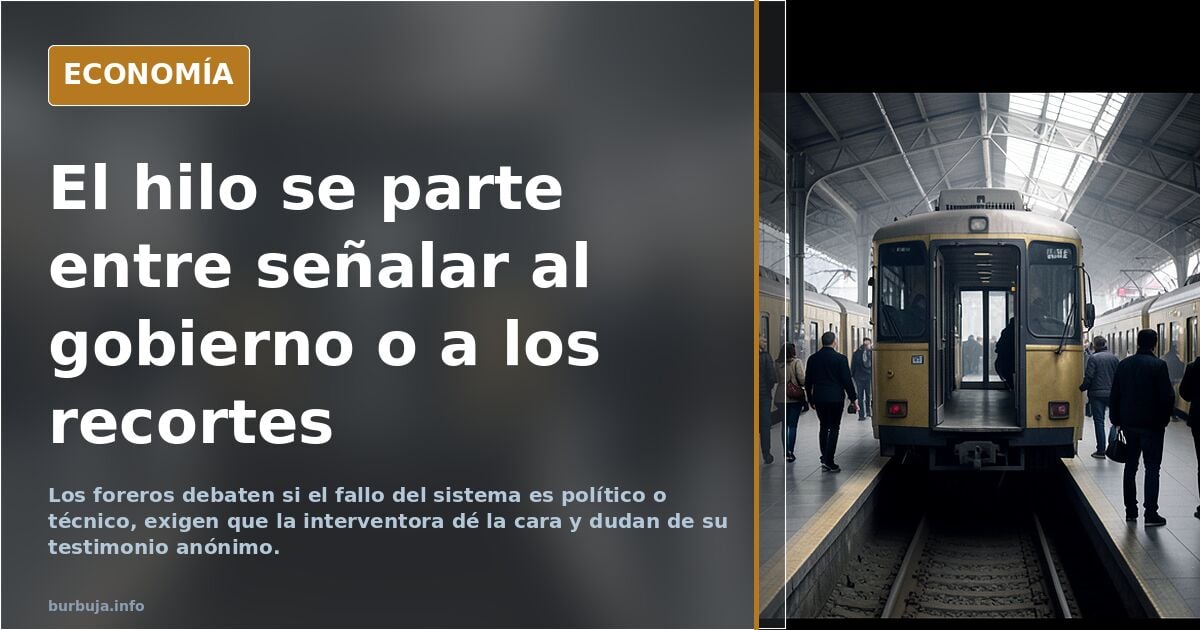 Amenazas. Una interventora de Renfe desvela que todos los días desaparecen trenes del mapa por fallos del sistema informático: «Hemoshechomil informes
