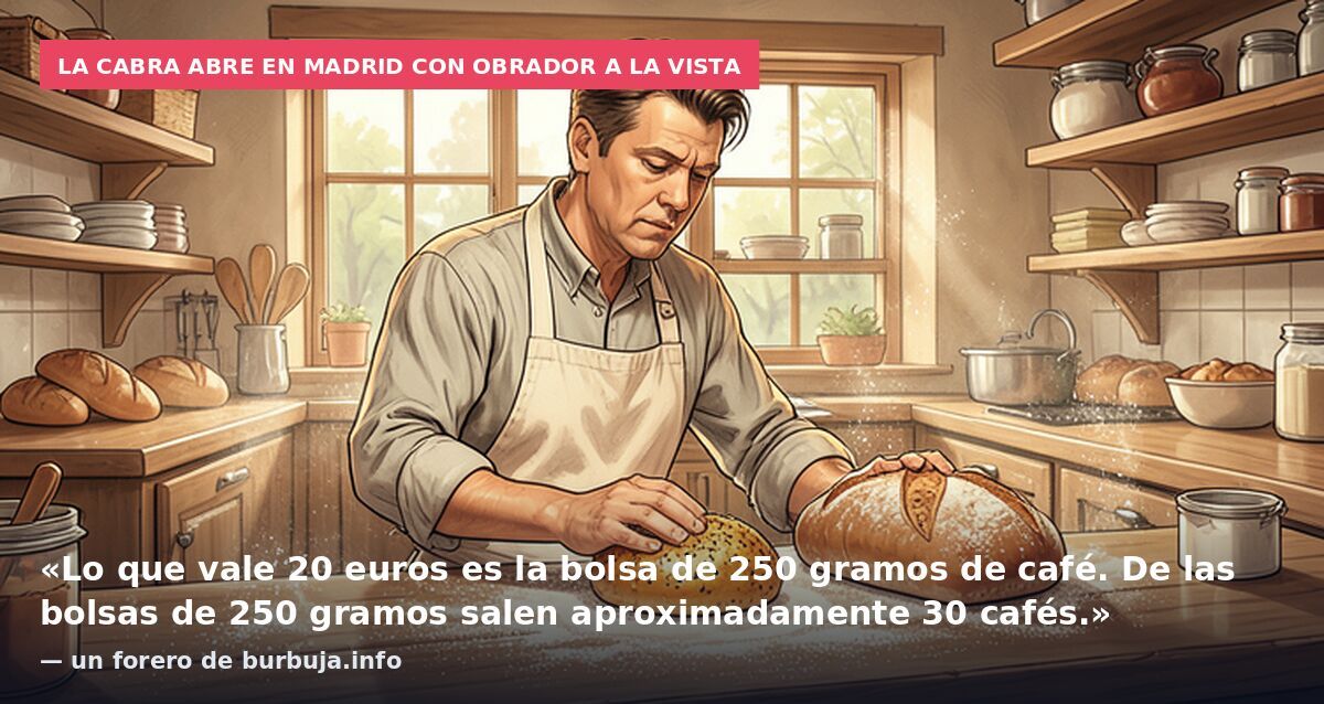 Cafés de hasta 20 € y bollos de cardamomo: La Cabra desembarca en Madrid