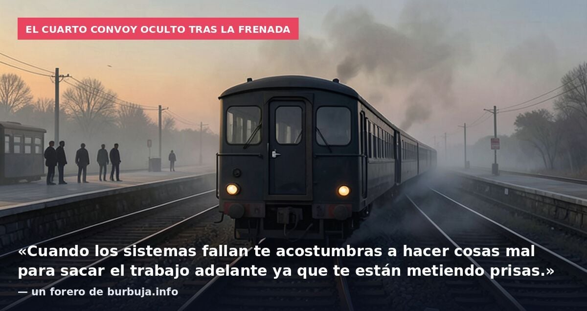 Se iban a estrellar TRES trenes. El maquinista del tercero lo evitó.
