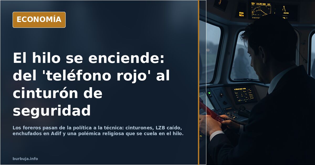 Se iban a estrellar TRES trenes. El maquinista del tercero lo evitó.