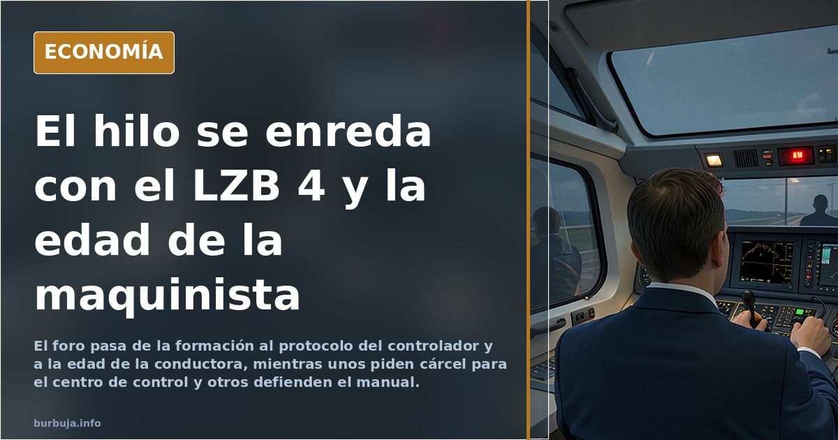 ¿Es posible que la conductora del Iryo no supiera cómo cambiar al sistema de señalización lateral (BSL)? Es muy poco común.
