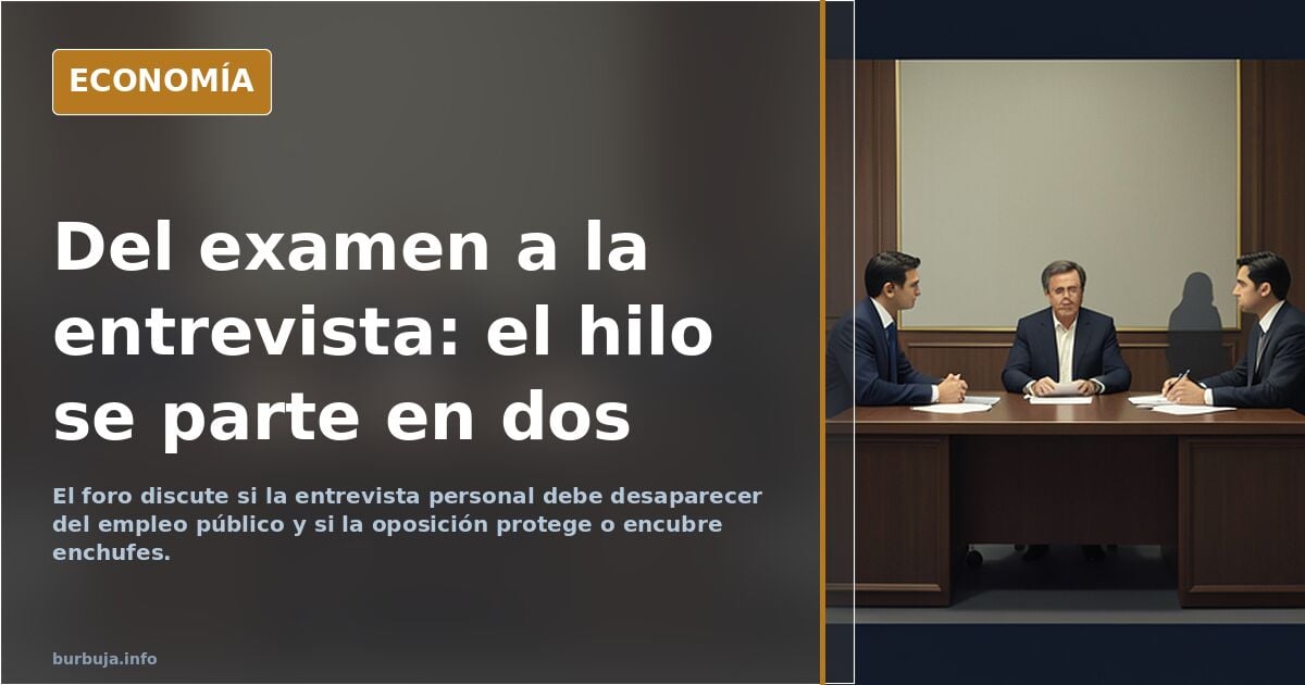 Comentario en Youtube de un aspirante a ADIF