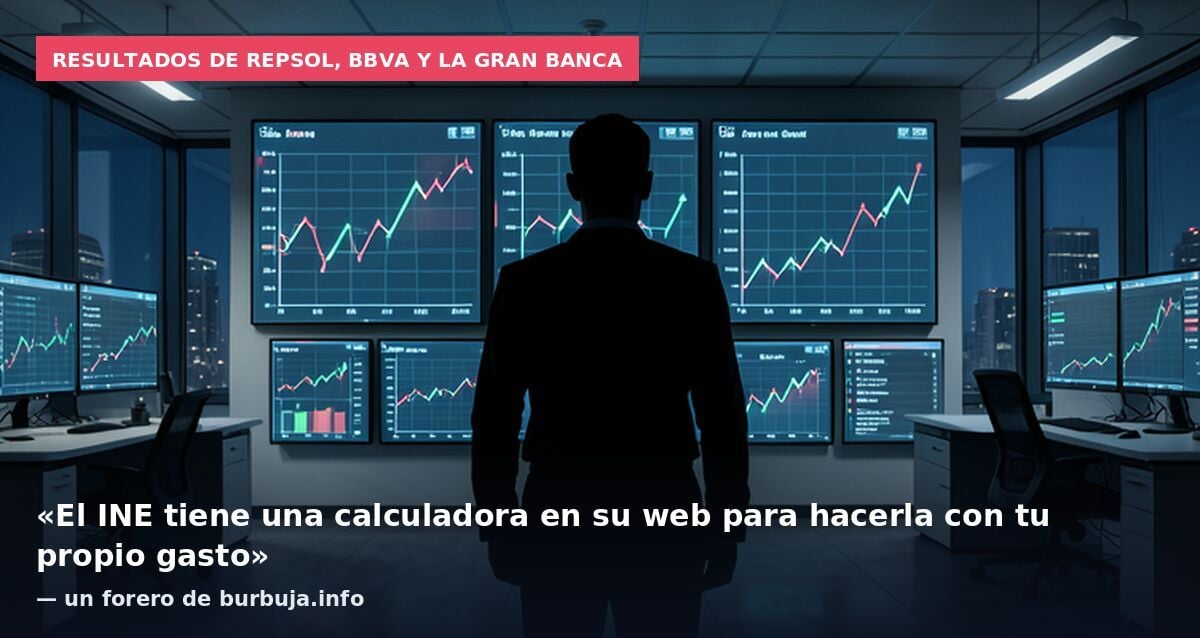 El IPC se mantiene en OCTUBRE en el 4,9%...