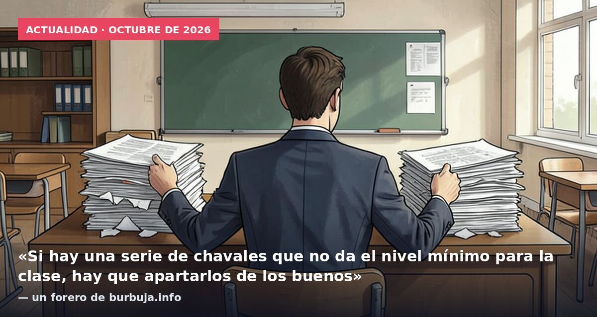 Os voy a contar lo que es dar una clase de matemáticas de 3ºESO
