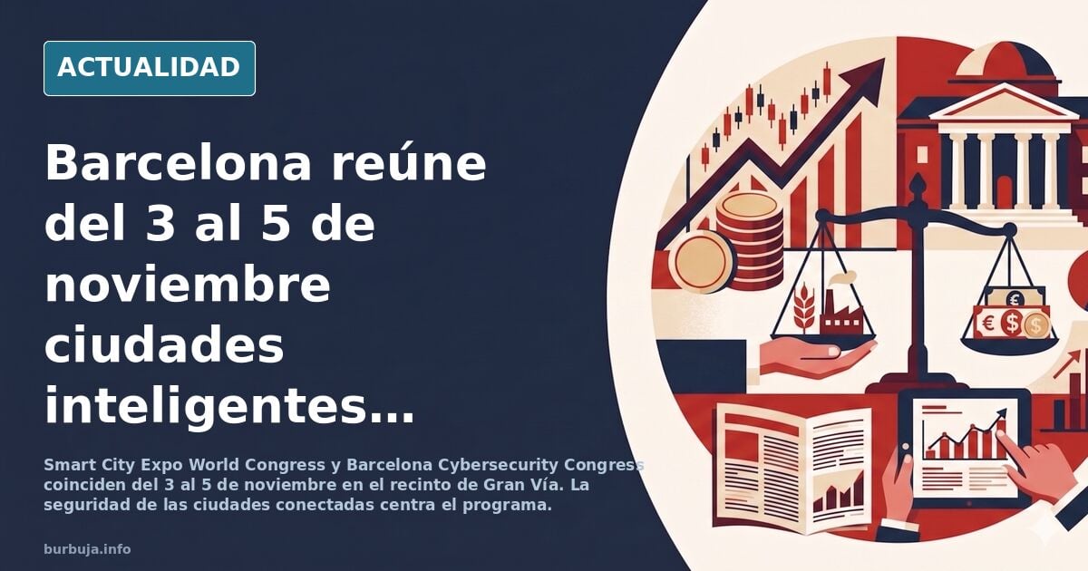 Smart City Expo World Congress 2026 y Barcelona Cybersecurity Congress