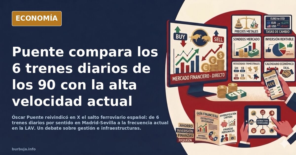 -brutaaaal- hace unos meses Óscar Puente explicaba a todos los PACOS de la derecha paleta que España vive el mejor momento ferroviario de la historia