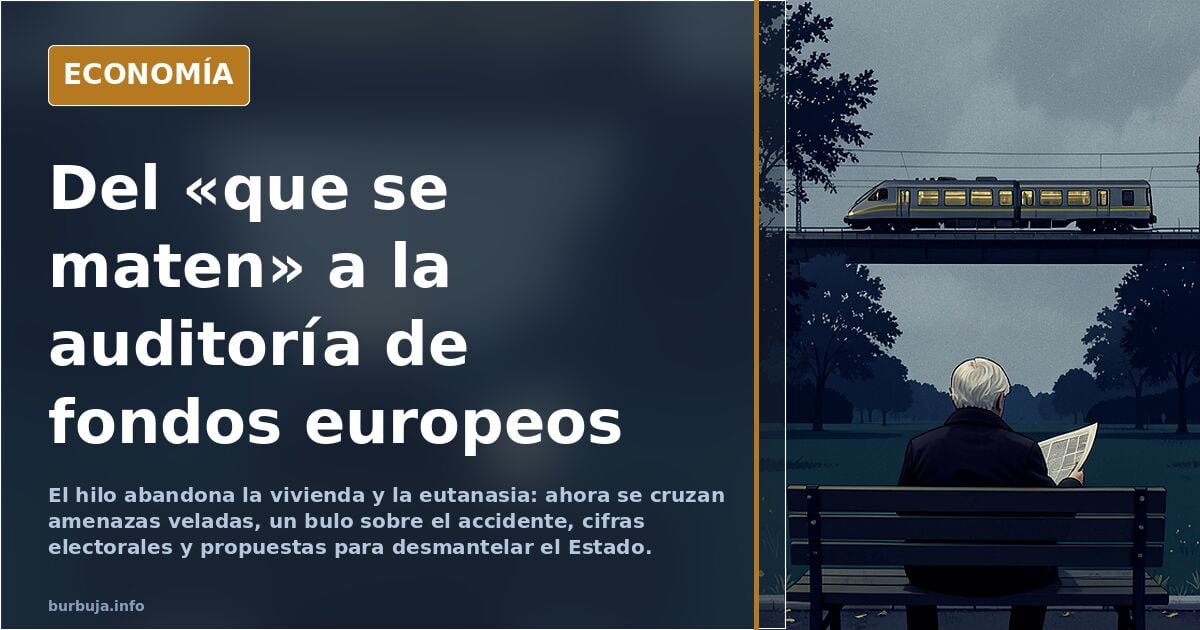 “No voy a entregar mi pensión a PP y VOX por los accidentes de trenes