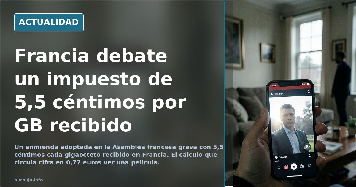 Impuestos por GB de internet usado