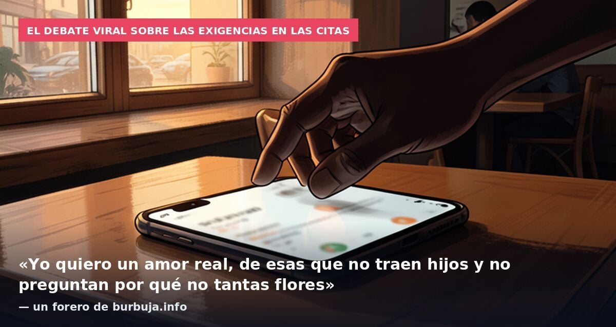 "Quiero un amor real, de esos que traen flores y no preguntan por qué tengo tantos descendientes"
