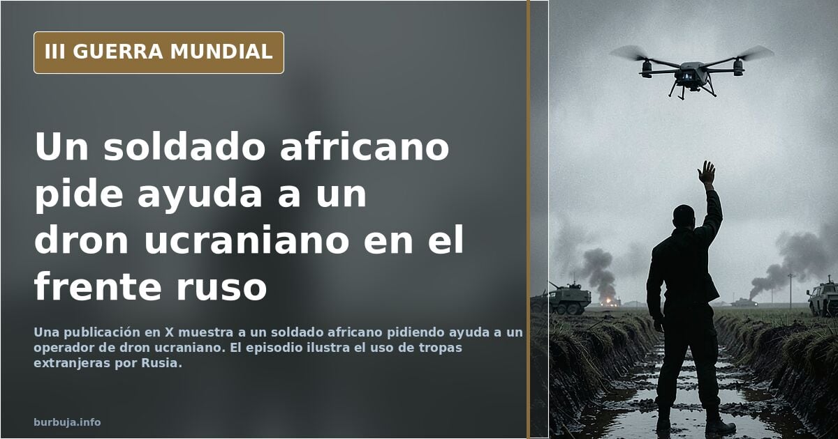 Soldado negro en el ejercito ruso se desnuda y suplica ayuda