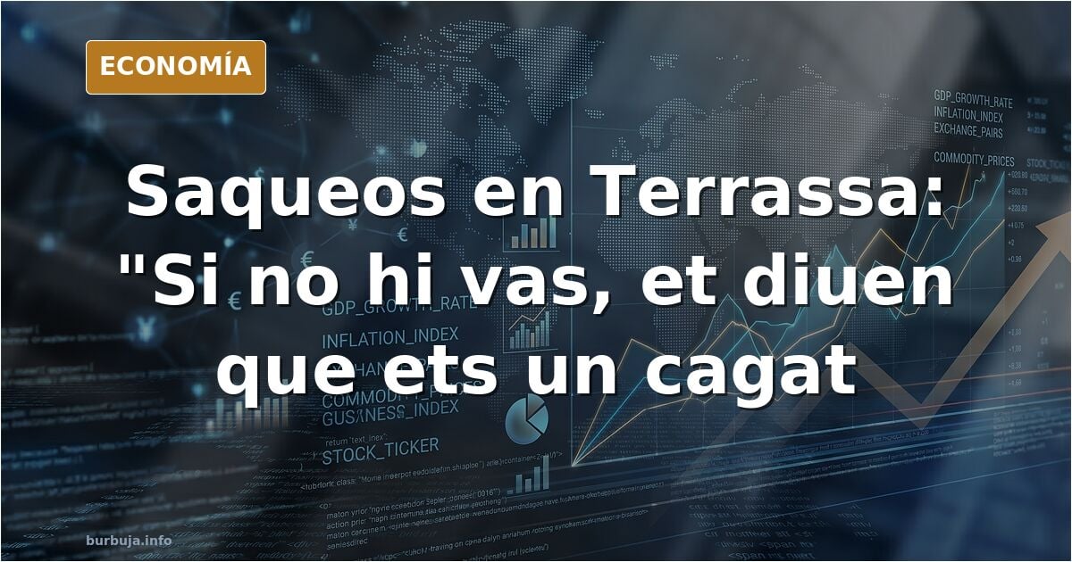 Según Teuve3, los "niños" de Blocus se ven forzados a saquear tiendas porque si no van "les dicen que son unos cargados"
