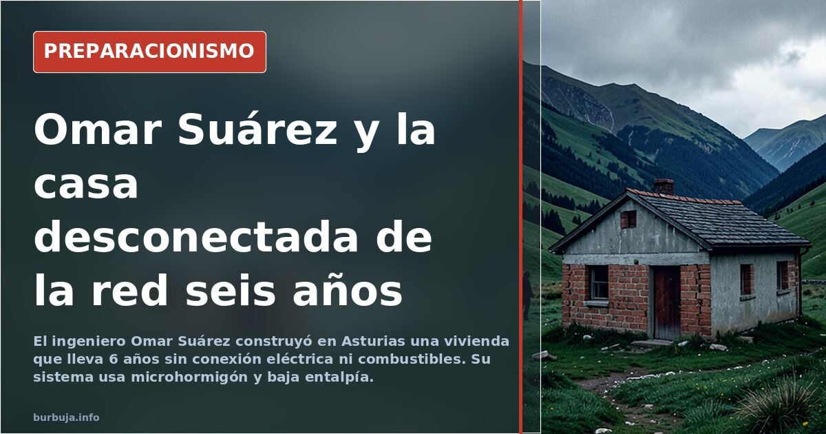 Ingeniero, Omar Suárez, crea la casa mas eficiente del mundo.