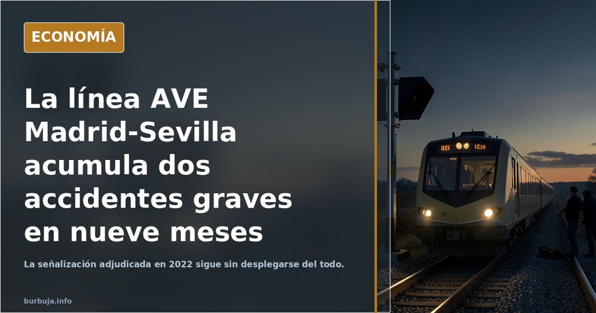 Línea Madrid-Sevilla: ¿otro accidente es cuestión de tiempo?