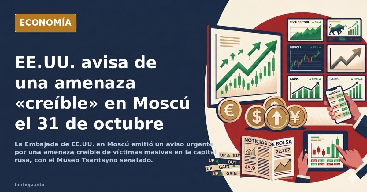 La Embajada de EE.UU. en Moscú ha emitido una advertencia URGENTE sobre una amenaza creíble que podría causar MUERTES MASIVAS en la capital rusa!!!!