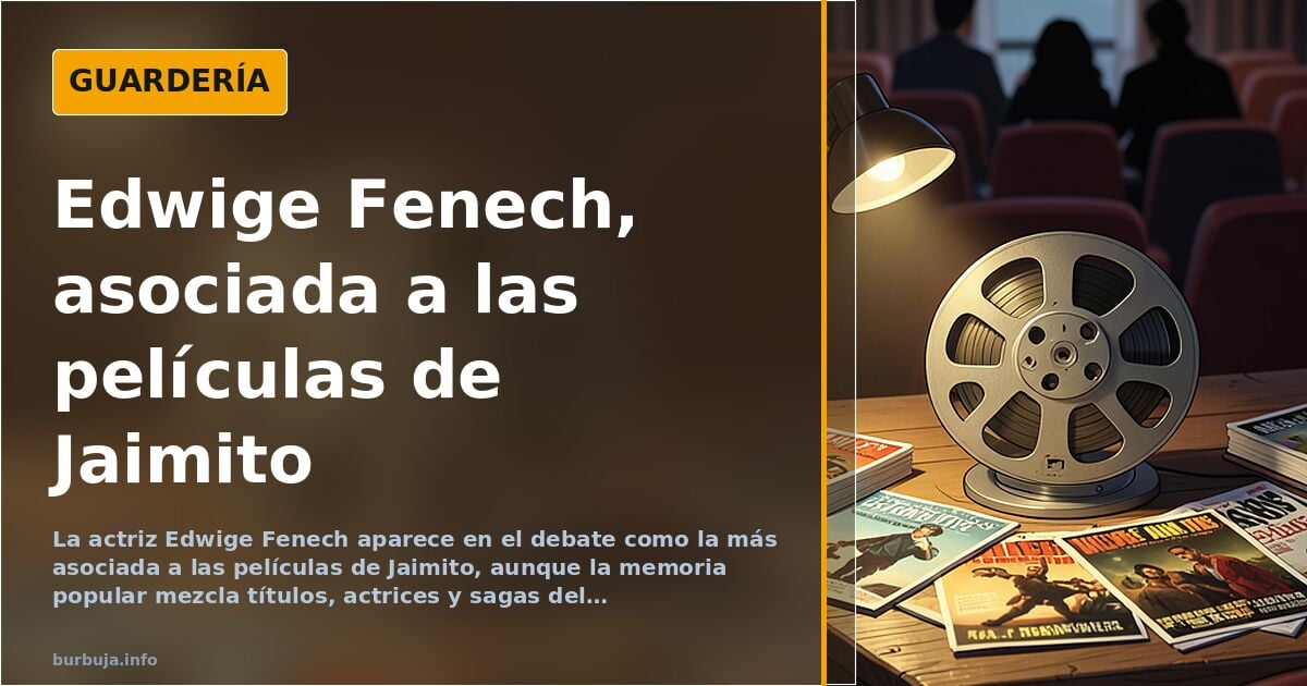 Edwige Fenech y el recuerdo de las películas de Jaimito