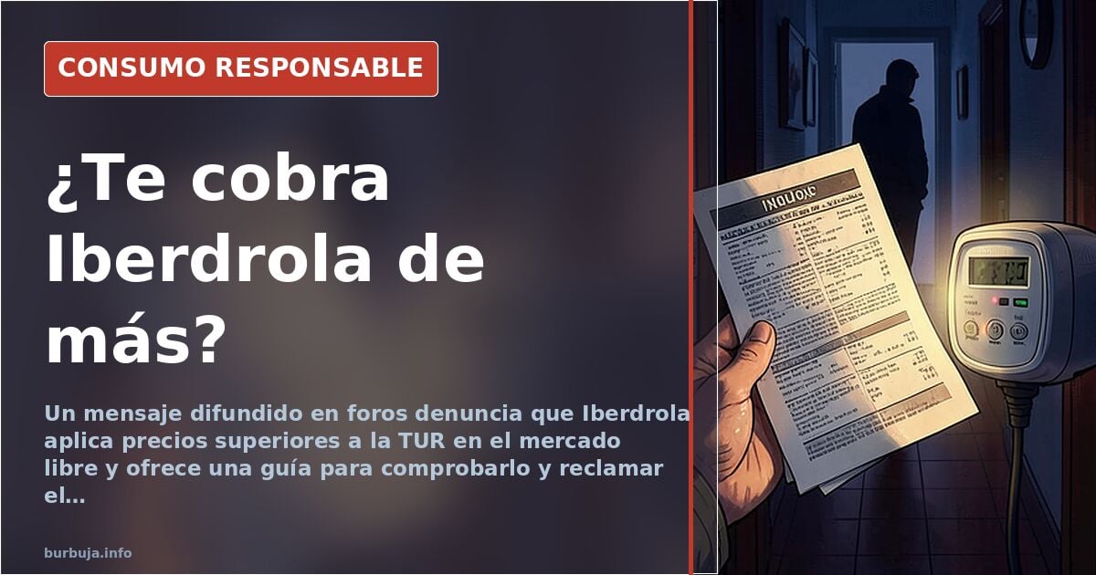 Iberdrola und der freie Strommarkt: So prüfen Sie, ob Sie zu viel zahlen