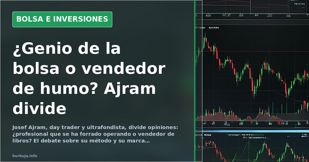 Gráfico de velas japonesas en terminal de trading con fondo oscuro y destellos verdes y rojos, reflejando la volatilidad del 