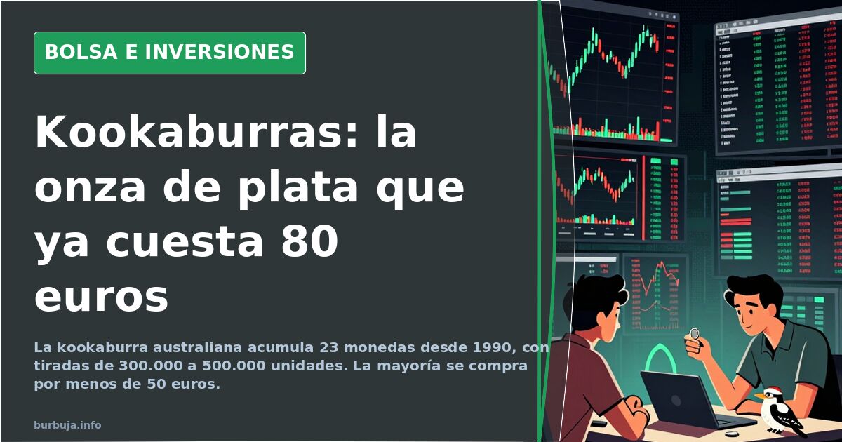Kookaburras: la onza de plata con tirada limitada desde 1990